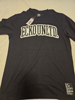 Ecko Unlimited Black Short Sleeve Tee with White Chest Logo